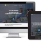 Projekt: Responsive Website für Energiegenossenschaft München Land e.G. - Abbildnug von Ansichten Desktop und Tablet